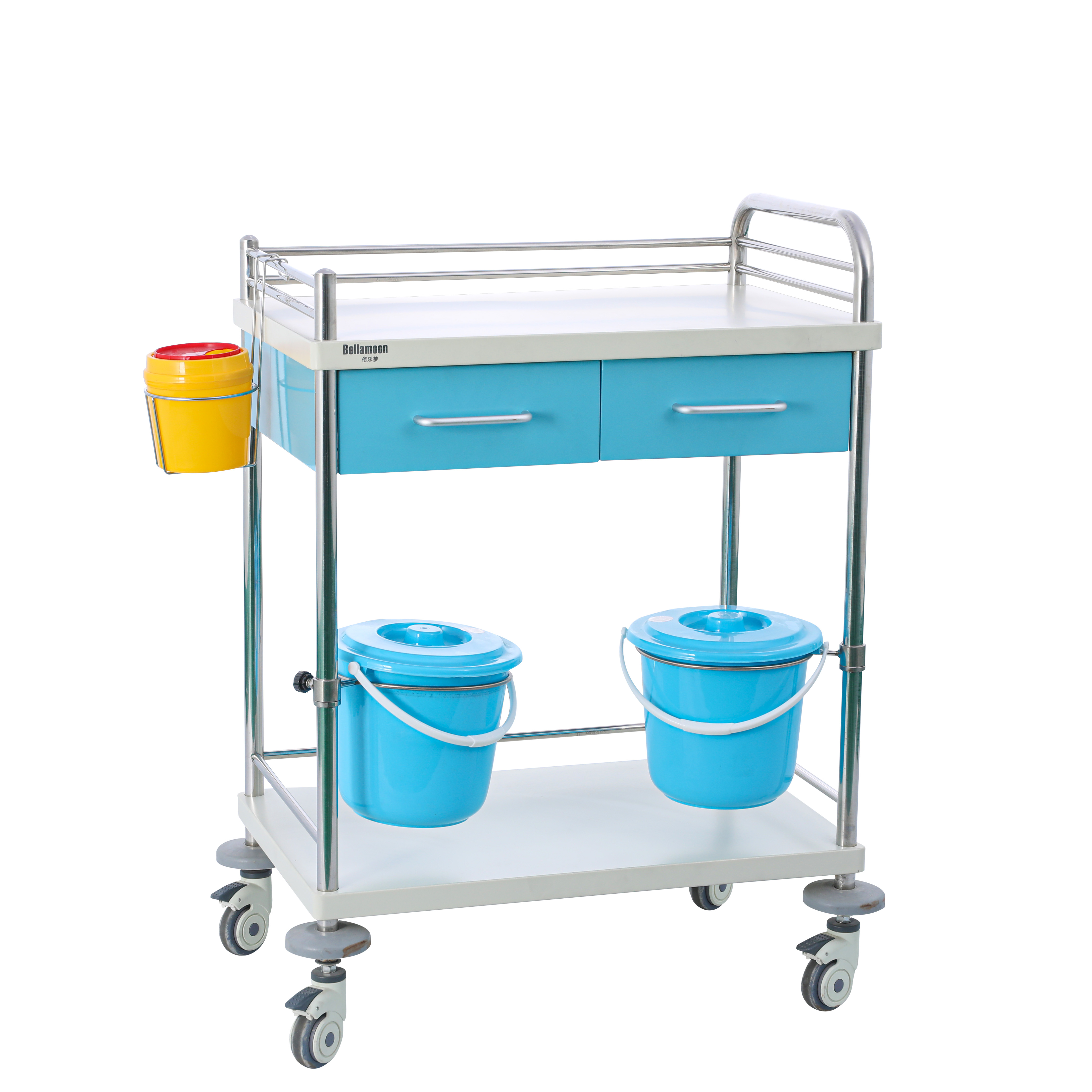 stainless steel surgical trolley