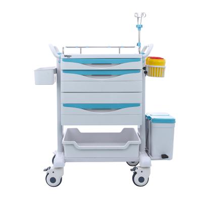 Chariot médical de traitement de transfert d'ABS d'hôpital